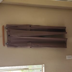 Zara satin cargo pants